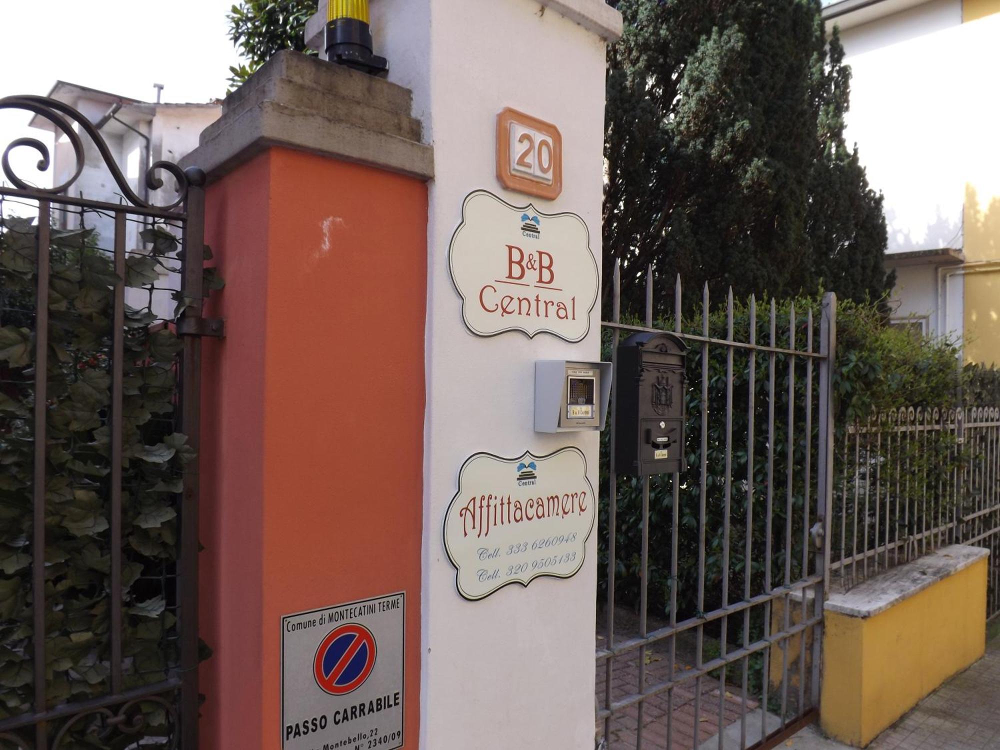 B&B Central Toma Montecatini Terme Exteriér fotografie
